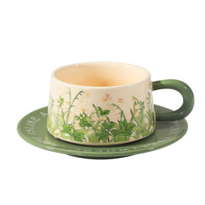 MONGDIO | Bộ Cốc Cà Phê Vintage Sang Trọng