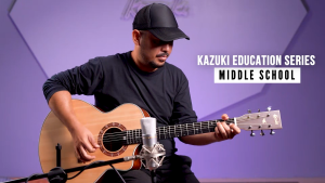 Kazuki Education Series Middle School (GA-C) กีตาร์โปร่ง ขนาด 40 นิ้ว