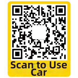 KUCAR | QR Code Shared Car Access Sticker