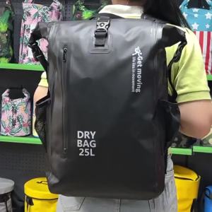 25L Swimming Bag Dry PVC Backpack Waterproof Bucket Sack Large River Trekking Bags Rafting Outdoor Travel Sport Storage Bag