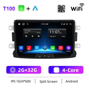 Android 15 Car Radio For Dacia Sandero Logan 2 2012-2019 Duster Renault Captur Lada Xray 2 GPS Navigation Stereo Carplay 4G BT