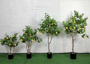 Wolf.id PBP171 Tanaman Hias Pohon Lemon Artificial Tree Ornamen Hiasan Sudut Ruangan Rumah BISA COD