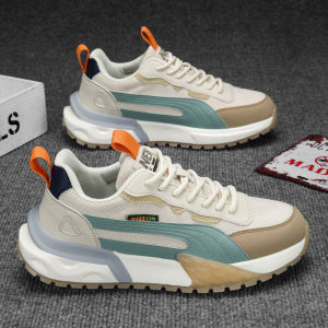 Mens Sport Shoes 6cm Heightening Running Shoes Casual Style Spring Summer New Model Trendy Fashion Flat Heel Comfortable