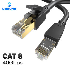 Cáp Mạng Ethernet Cat8 2000Mhz 40Gbps SFTP RJ45 Dùng Cho Modem Switch Router PS5 PS4 - Dây Mạng LAN 1m-10m