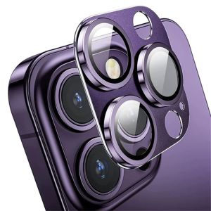 For IPhone 16 Pro Max 16 Plus Metal Camera Lens Protection Glass For IPhone 15 13 12 11 14 Pro Max Full Cover Phone Camera Glass