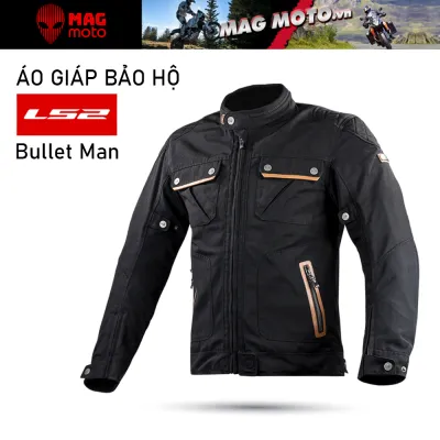 Áo giáp bảo hộ motor xe máy LS2 Bullet Man