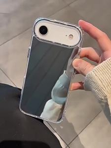 Ốp Lưng Gương Bóng Sang Trọng Chống Sốc Bảo Vệ Cho iPhone Pro Max Tương Thích Với Các Model 17 16 15 14 13 12 11 Air 16 15 14 Plus