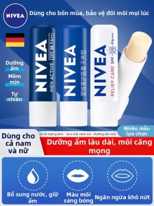 NIVEA | Son Dưỡng Môi Ngăn Ngừa Nứt Nẻ Làm Mờ Nhăn