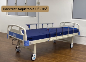 [Same-Day Delivery] Hospital Bed 2 Function Manual + Mattress + Dining Table