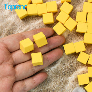 20Pcs Pop Up Foam Cube Carp Fishing Bait High Buoyancy Corn Scent Artificial Floating Lure for European Carp Fishing Rig Making