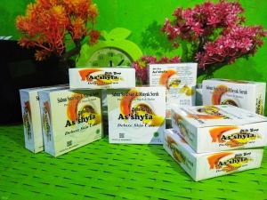 Ssh sabun asshyfa ( Bonus cermin ) Sabun herbal susu sapi dan minyak sereh milk soap aman bpom terlaris