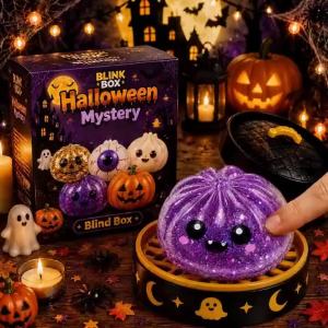 Schylling | 5.5cm Halloween Creative Stress Relief Kneading Pectin Soft Rubber Squeezing Party Small Gift Childrens Stress Relief Toy