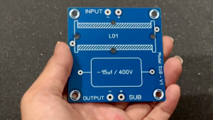 Bo mạch in PCB ( V1 - 2 lớp ) phân tần loa sub mạch 2 lớp chất lượng cao ( 1 cái).