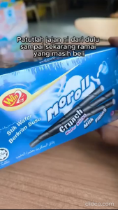 Win2 - MOROLL CRUNCH WAFER STICKS 540G - 18G x 30PKTS/Win2 - STIK WAFER 540G - 18G X 30 PKTS