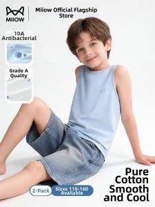 MiiOW | Childrens Cotton Breathable Tank Top