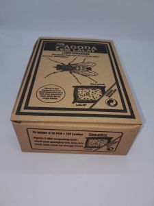 3 Pak (300pcs) Lem Pagoda Perangkap Lalat Serangga /Pack Isi 100pcs