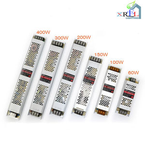 Ultra Thin Driver For LED Strips Constant Voltage Power Supply DC 12V/24V Lighting Transformers 60W 100W 150W 200W 300W 400W