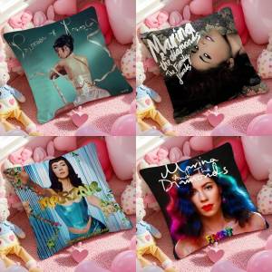 Music Album M-Marina And The Diamonds Pillow Case Pattern Printed Pillowcase For Living Room Sofa Cushion Cover & Bedroom Decor
