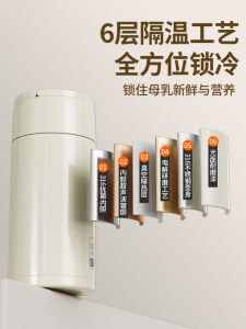 Portable Lightweight Breast Milk Storage Bag Ice Box for Work Back Nursing Equipment Blue Ice Refrigeration Box Baby Feeding Supplies