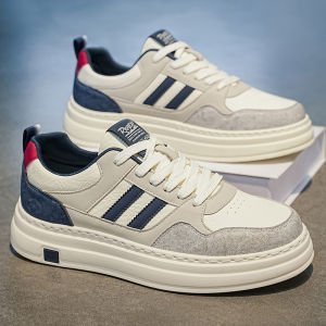 Male Youth Summer Thick Sole Height Increasing Casual Sneakers