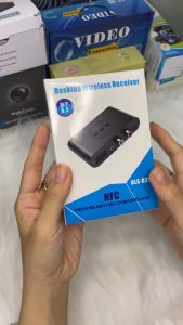 THIẾT BỊ THU BLUETOOTH CHO LOA/ AMPLY BLS-B21 Bộ thu âm thanh Bluetooth 5.2 NFC BLS-B21 dành cho ôtô amply loa có hỗ trợ cổng 3.5mm AV và usb