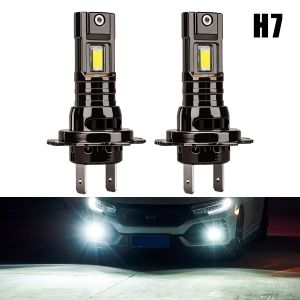 KEVANLY | 2Pcs H7 LED Headlight Canbus Wireless Mini LED H4 Car Headlamp 3570 Chip Super Bright Auto Fog Lamp For Yamaha Kawasaki Suzuki