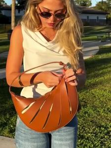JW PEI | Large Capacity Openwork Handbag for Women