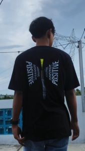 Kaos Distro Pria: Kaos Kata Positive & Atasan Baju Pria Wanita
