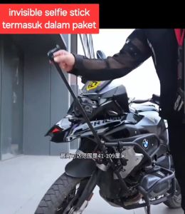 Motorbike For Gopro Insta360 Riding Shooting Brecket combo Invisible stick Motowolf Mdl-3531