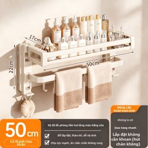 TAOSHI | Kệ Tắm Gập Gọn Có Đế Hút Chân Không