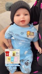 Jumper Bayi Lengan Pendek BABY LEON: Perlengkapan Bayi Terbaik