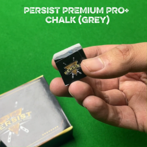 Persist Premium Pro Cue Tip Chalk – Grey | Snooker Accessories & Equipment [Ready Stock]