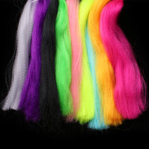 Sợi Tổng Hợp Kiểu Cá Mồi 30CM 14 Màu Dùng Buộc Mồi Câu Ruồi Làm Mồi Câu Cá Bass Cá Chó Đầu Jig.