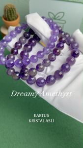 KAKTUS Kristal Asli Dreamy Amethyst Crystal Bracelet