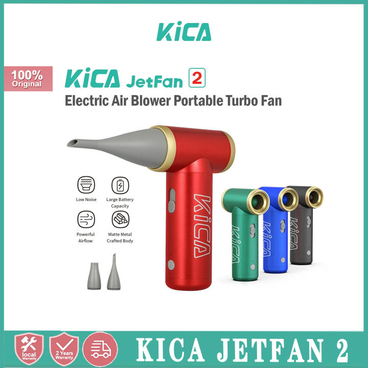 KICA Jetfan 2 High Wind Mini Portable Mini Fan High Speed Cooling