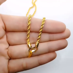 Yon Hing Rantai Leher Pintal Kosong 10G Ke Bawah Emas 916 Tulen