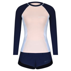 Be Balneaire Mix Series Split Sports Swimsuit Sun Protection Chlorine Resistance Thin Hot Spring Vacation Fairy Style Swimsuit