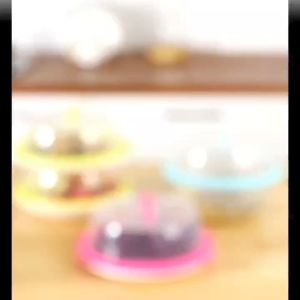 Refrigerator Fresh-keeping Lid Circular Food Grade Microwave Cover Heating Plate Cover Dust-proof Kitchen Storage Sealed Bowl Cover