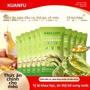 KUANFU | Thức Ăn Đầy Đủ Dinh Dưỡng Cho Mèo Mọi Lứa Tuổi