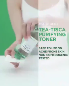 Skin1004 Madagascar Centella Tea‑Trica Full Acne Prone Skin Care Set | Purifying Toner | Relief Ampoule | B5 Cream | Centella Tea Tree Complex | Oil Control Soothing Repair Kit | For Blemish Troubled Oily Combination Skin