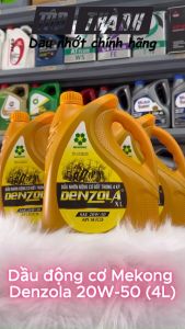 [ HÀNG CHÍNH HÃNG ] Dầu nhớt Denzola XL 20w50 Mekong (4 Lít)