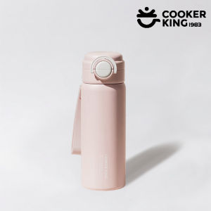 COOKER KING | COOKER KING 550ML Double Drink Thermos Cup 316/304 Stainless Steel+PP Large Capacity Portable Straw Cup Waterbottle Camping Use
