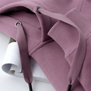 Fresh Elegant Light Blue Hoodie 450g Heavy Milk Blue Casual Loose Couple Outerwear for Men And Women Autumn Season