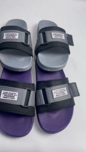 ZS73 Sandal EVO Anak Anak Dan Dewasa TERBARU Pria Wanita Gaya Korea Trendi Untuk Pakaian Luar Ruangan Musim Panas Desain Unik Sederhana Anti Selip Tahan Aus  Size Anak 26-35 Dewasa 36-43