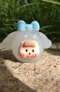 SK-C1453 Ornamen Kartun Bercahaya Aksesori Resin Ornamen Desktop Glow In The Dark / Kartun Cute 3D