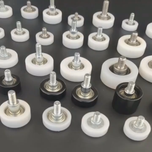 8x40x10MM U Type Groove Ball Bearing Wheel Pulley Roller 608ZZ Micro Delrin Wheel Waterproof Rust