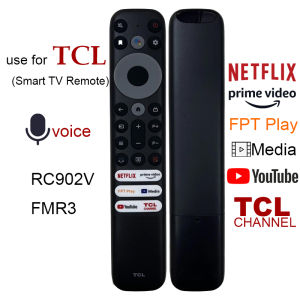 [ALANK] Suitable for TCL Smart TV Remote Control Voice Remote Control RC902V FMR7