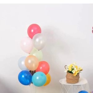 Balon Karet Latex Doff Tebal (Isi 100pcs) UK.12 Inch