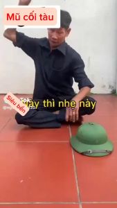 Mũ cối phíp loại I - đập không vỡ - siêu bền {tặng sao}