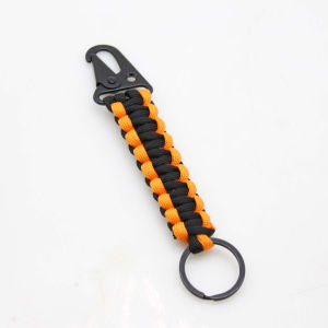 4 Styles Men Paracord Keychain Selected High Quality Outdoor Hiking Umbrella Ropes Adventure Camping Backpack Ornament Pendant